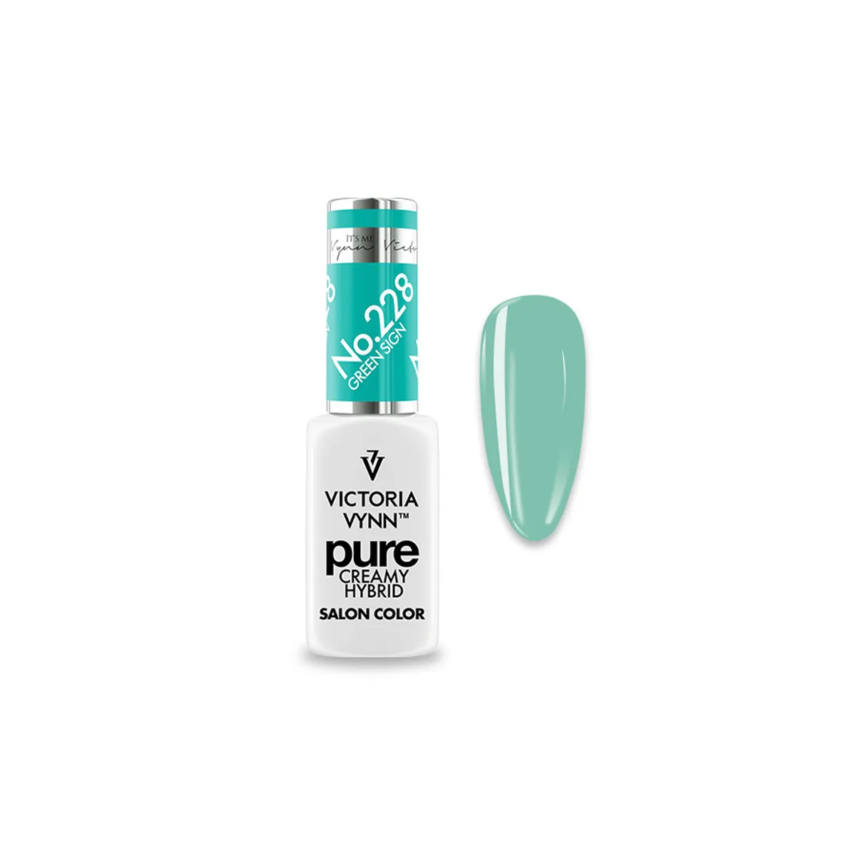 Pure Creamy 228 Green Sign