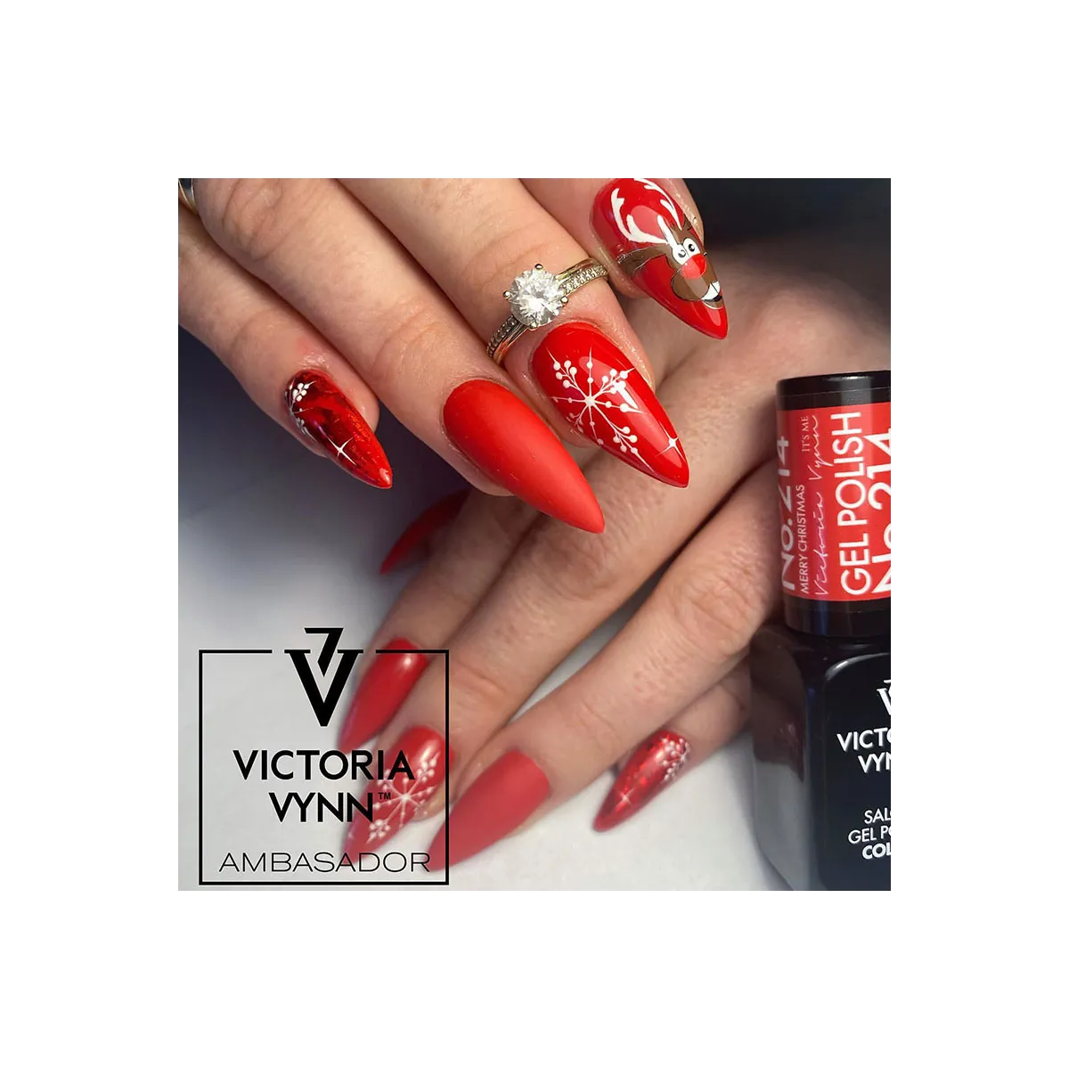 Gel Polish 214 Merry Christmas