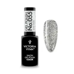 Gel Polish 55 Silver Cristal