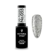 Gel Polish 055 Silver Cristal
