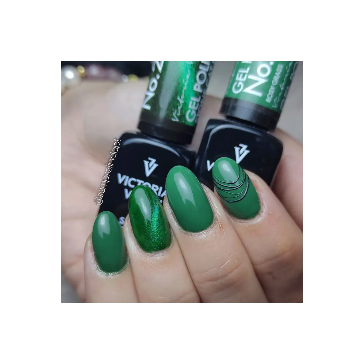 Gel Polish 243 Rosy Grass