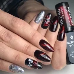 Gel Polish 246 Cat Eyes Red Jasper