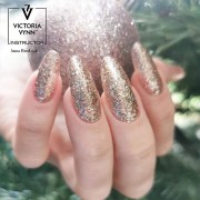 Gel Polish 304 Glamor in Gold