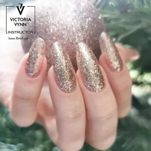 Gel Polish 304 Glamor in Gold