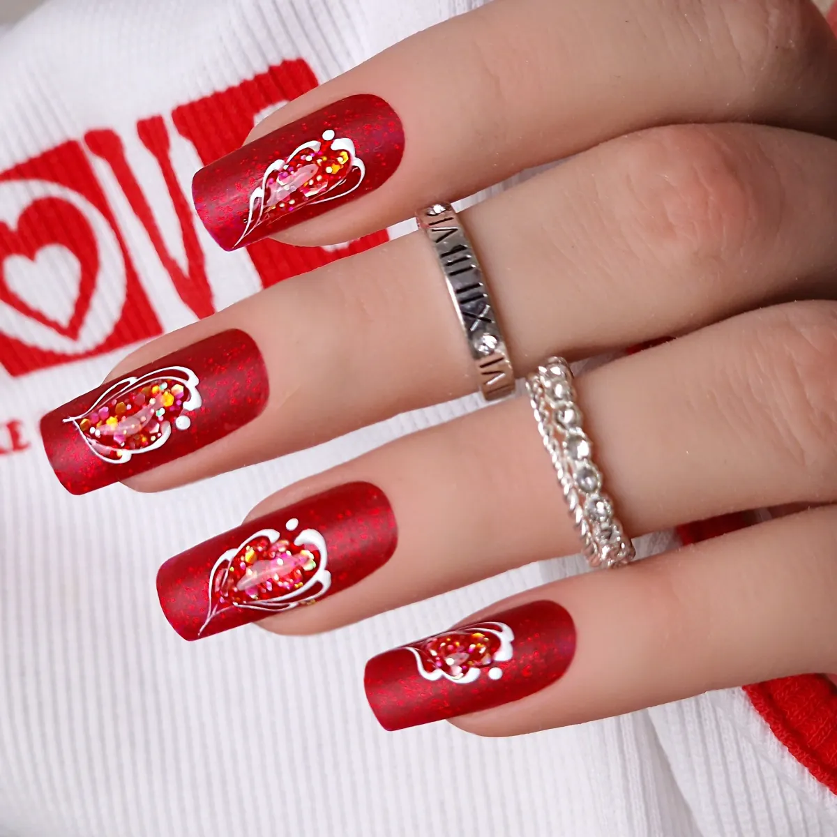 Gel Polish 301 Locked in Red