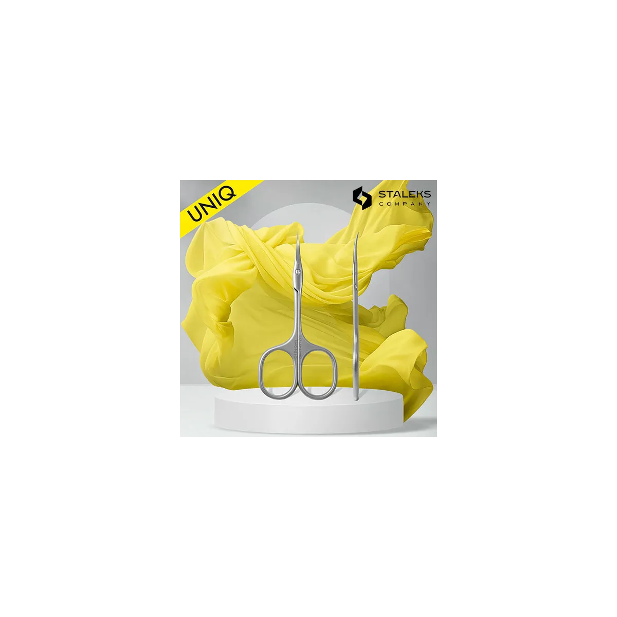 Ciseaux Cuticules - Uniq Ballerine 10/3 Staleks