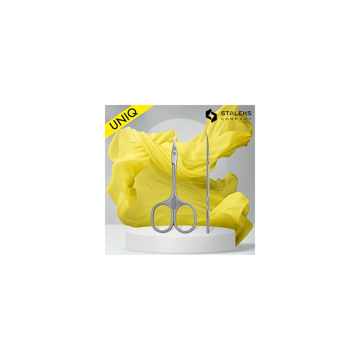 Ciseaux Cuticules - Uniq Ballerine 10/4 Staleks