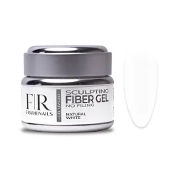 Gel Sculpting Fiber Natural White 50g