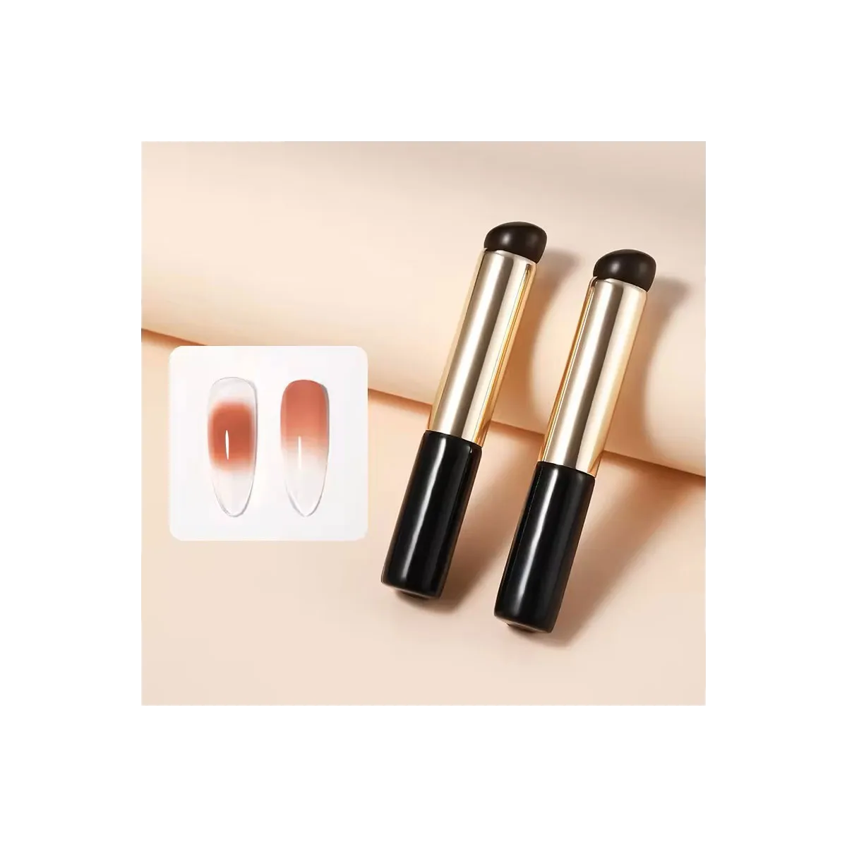 Pinceau Embout Silicone Dégradé