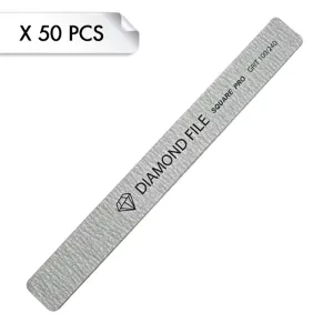 Diamond File Square Pro Zebra 100/240 (x50pcs) Diamond File Square Pro Zebra 100/240 (x50pcs)