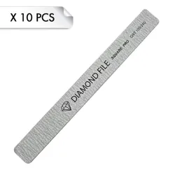 Diamond File Square Pro Zebra 100/240 (x10pcs)