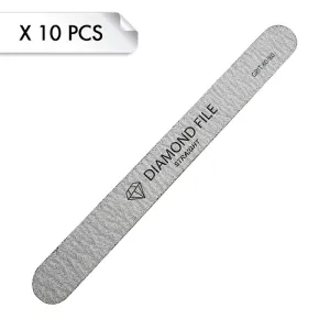 Diamond File Straight Zebra 80/80 (x10pcs) Diamond File Straight Zebra 80/80 (x10pcs)