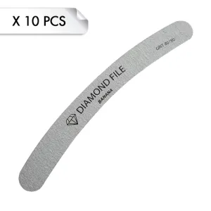 Diamond File Banana Zebra 80/80 (x10pcs) Diamond File Banana Zebra 80/80 (x10pcs)