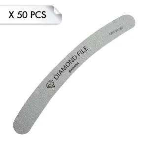Diamond File Banana Zebra 80/80 (x50pcs) Diamond File Banana Zebra 80/80 (x50pcs)