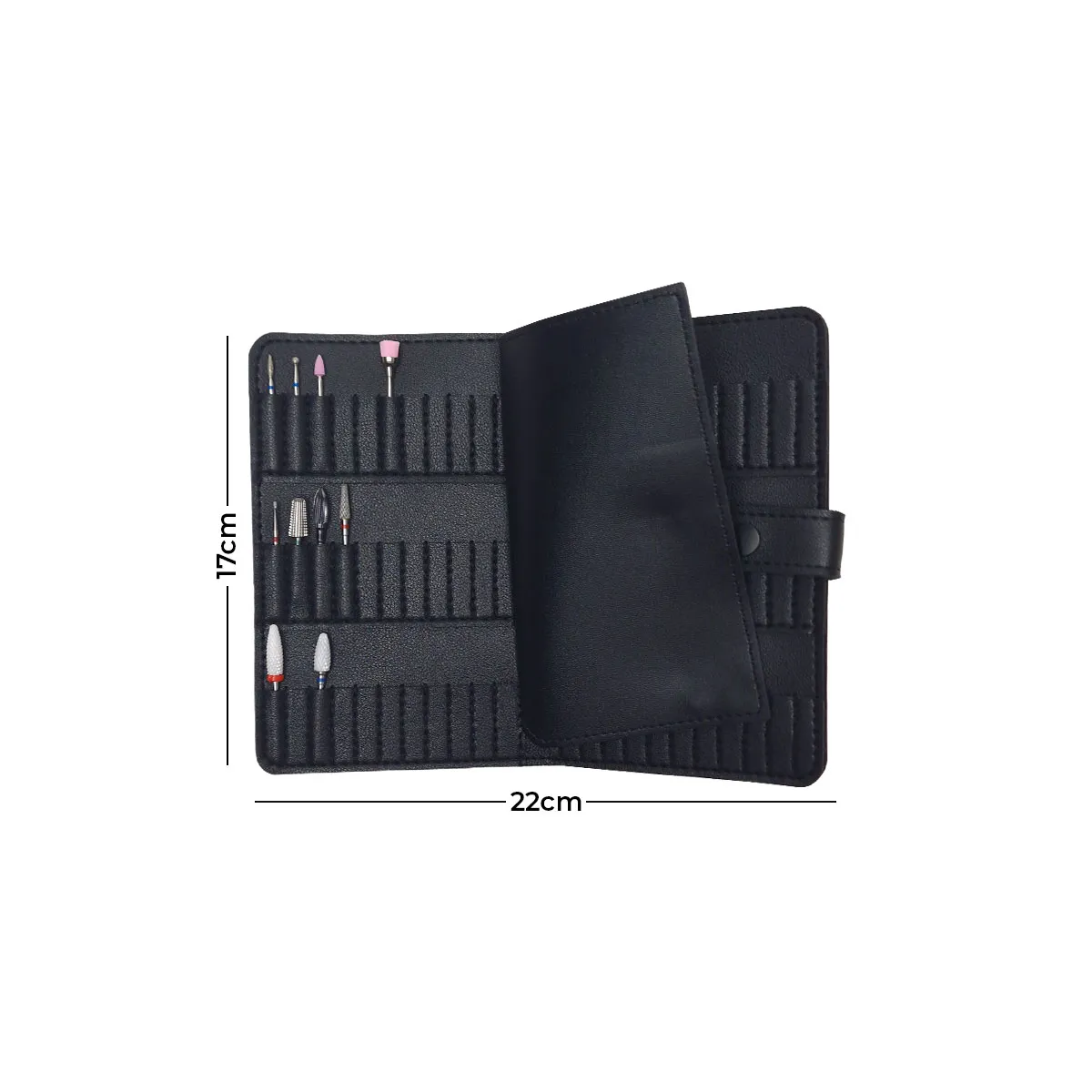 Pochette Noire Rangement 66 Fraises