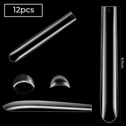 Capsules Nail Art 3XL Clear (12pcs T0-T11)