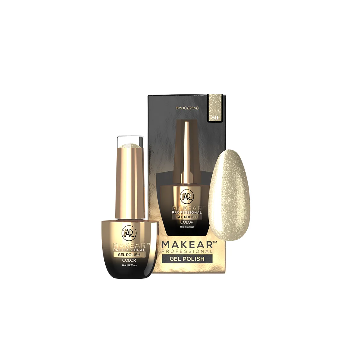 Gel Polish Glitter 511