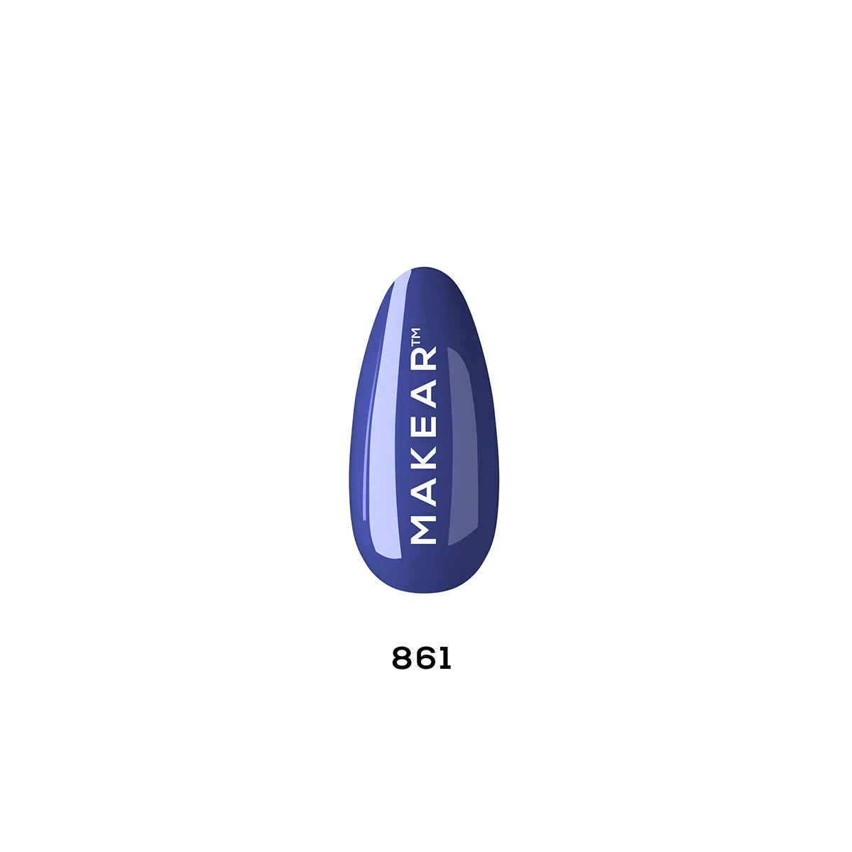 Gel Polish Regular 861 Clue Of Blue