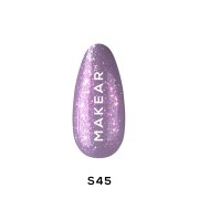 Gel Polish Premium Glitter S45 