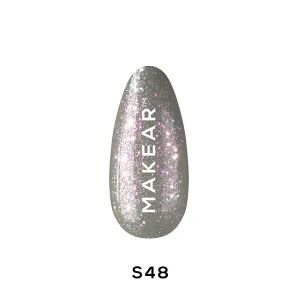 Gel Polish Premium Glitter S48