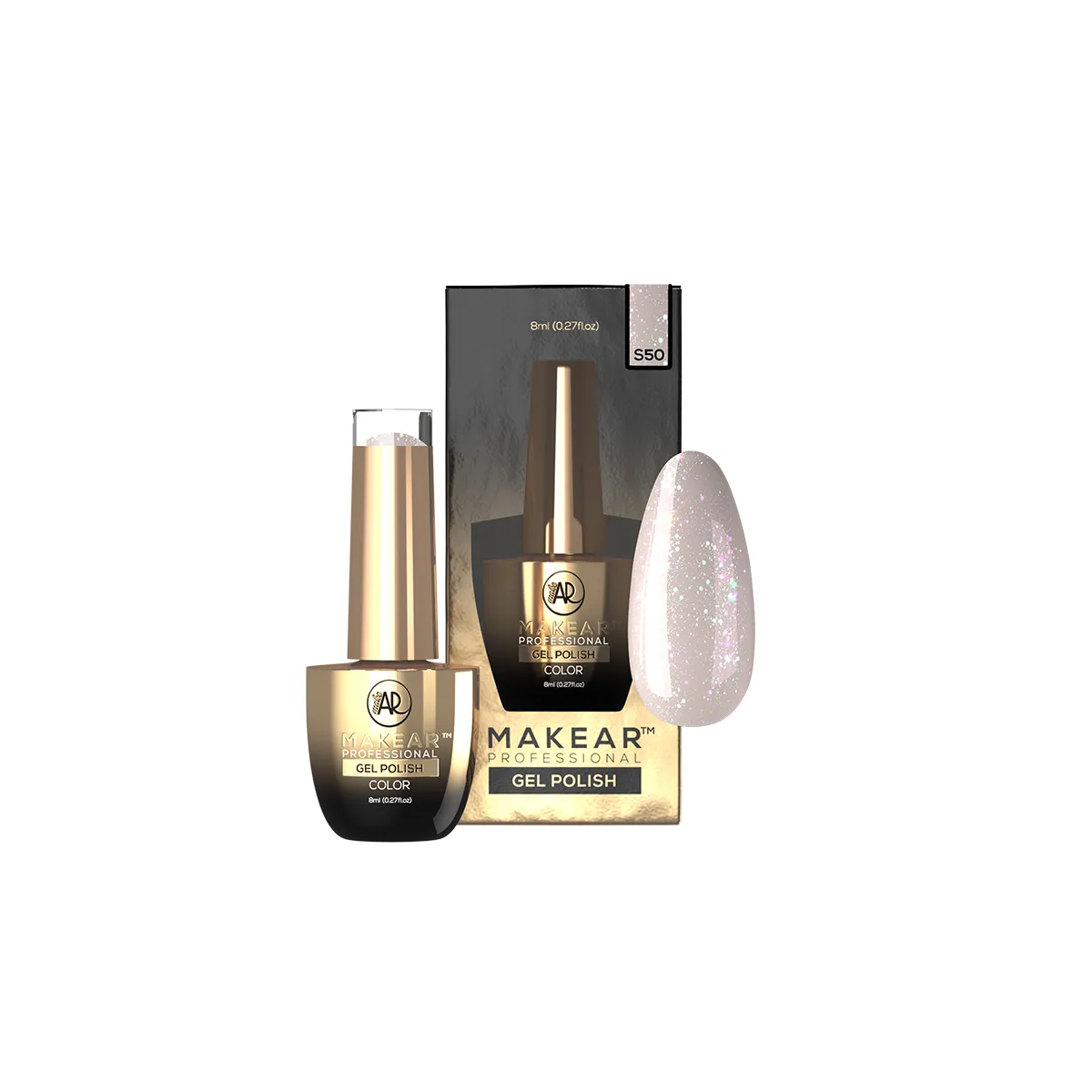 Gel Polish Premium Glitter S50 Longplay