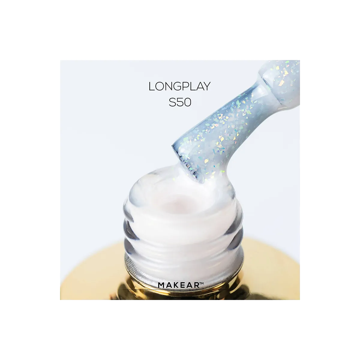 Gel Polish Premium Glitter S50 Longplay