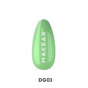 Gel Polish Glow In The Dark DG01 Green Dream Gel Polish Glow In The Dark DG01 Green Dream