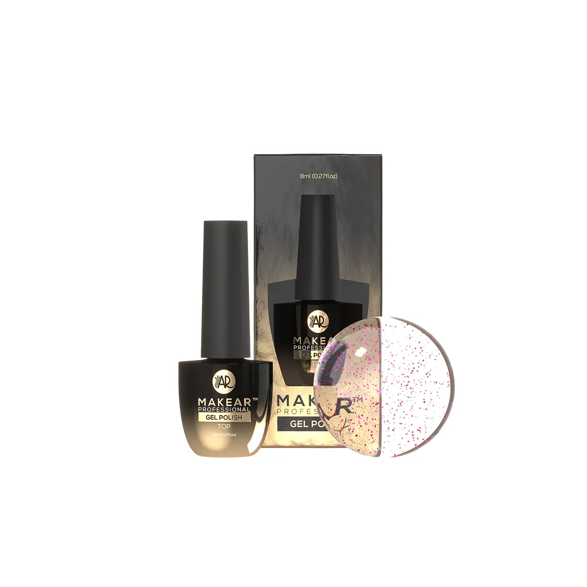 Gel Polish Top No Wipe Cheery 8ml