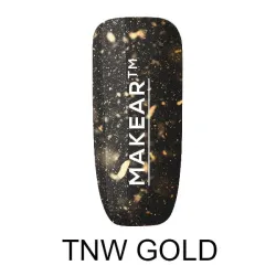 Gel Polish Top No Wipe Gold 8ml