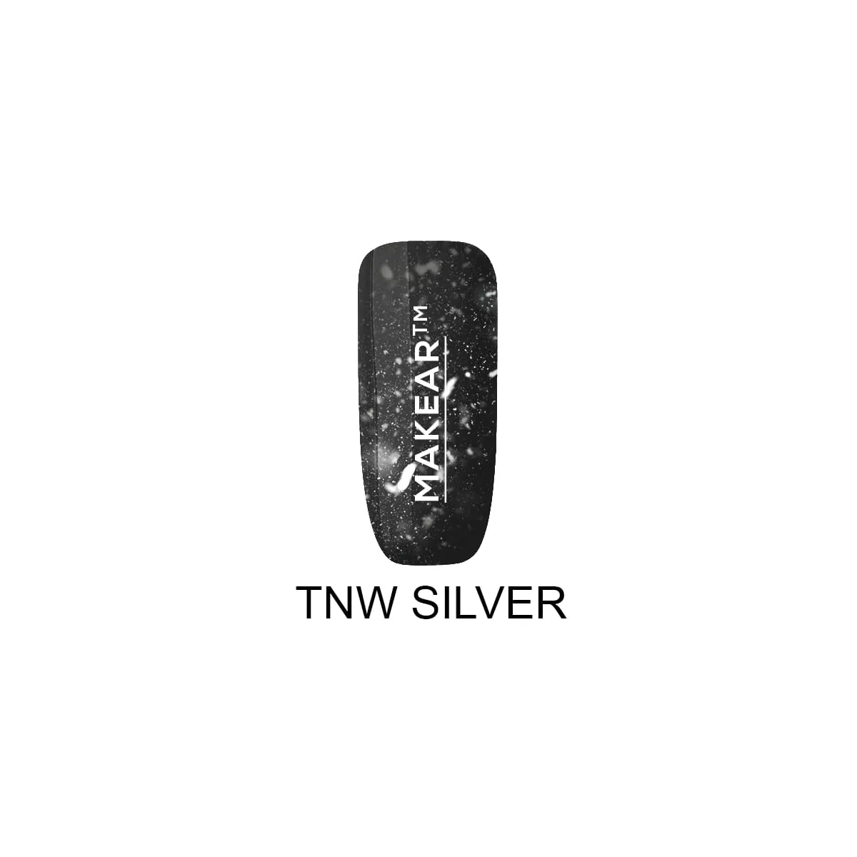 Gel Polish Top No Wipe Silver8ml