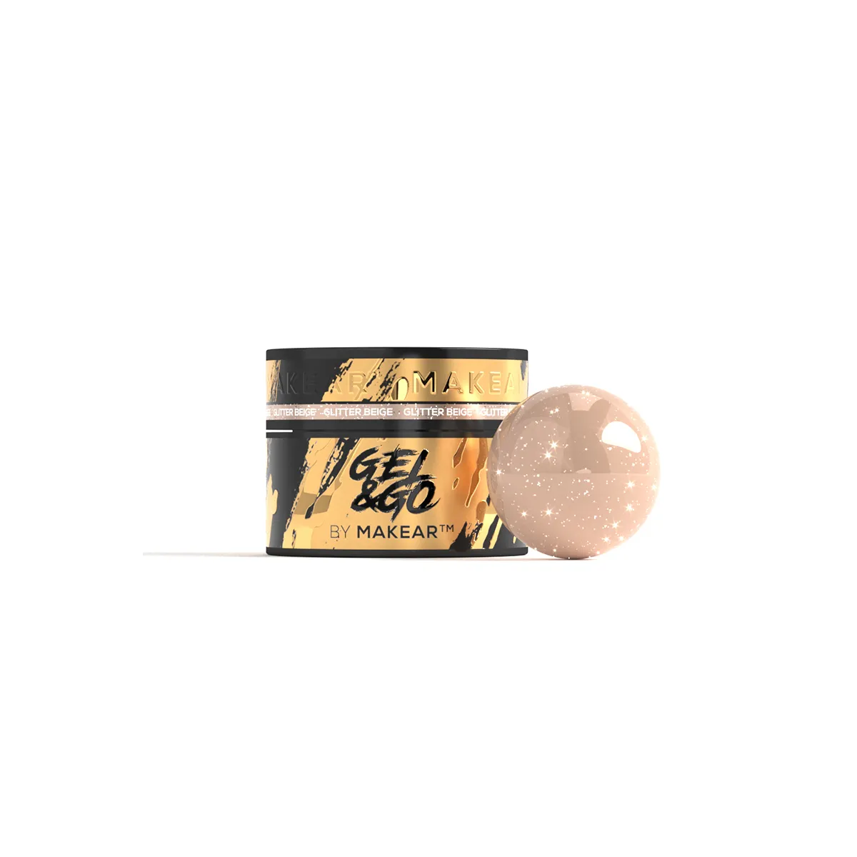 Gel&Go GG25 Glitter Beige 50ml
