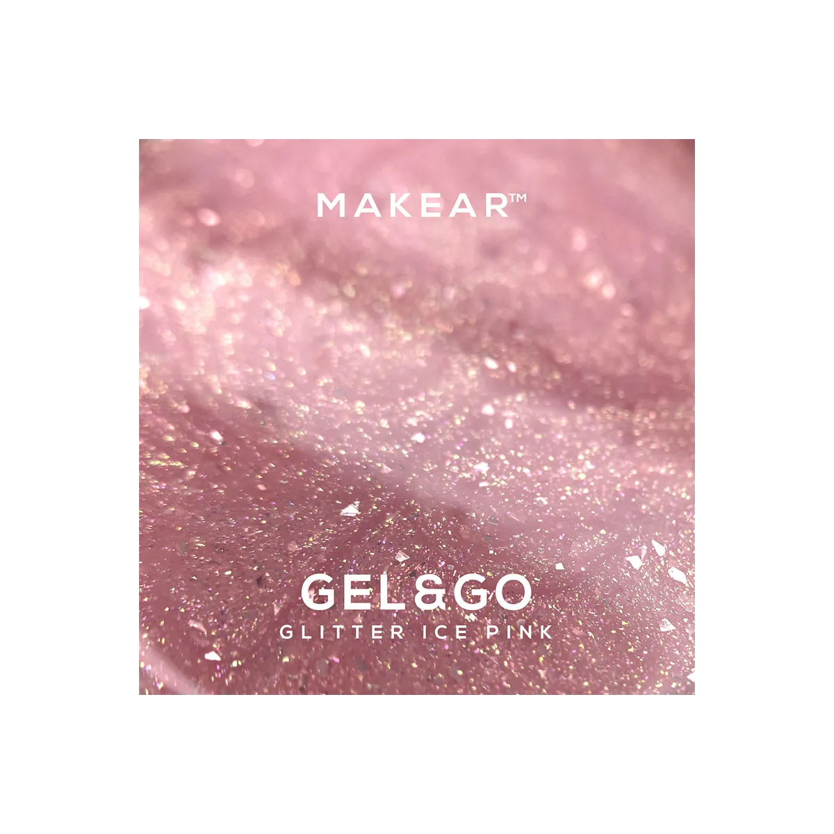 Gel&Go GG21 Glitter Ice Pink 50ml