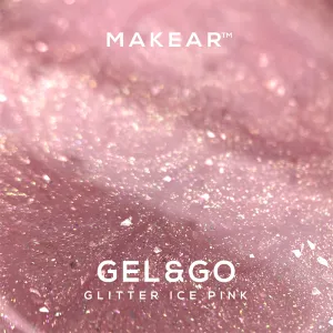 Gel&Go GG21 Glitter Ice Pink 50ml