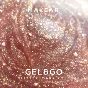 Gel&Go GG27 Glitter Dark Rose 50ml Gel&Go GG27 Glitter Dark Rose 50ml