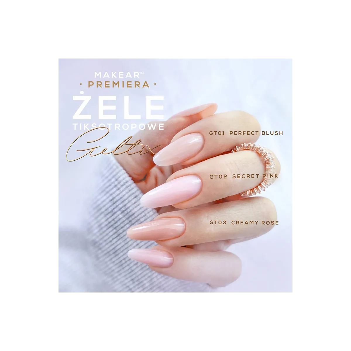 Geltix GT03 Creamy Rose50ml