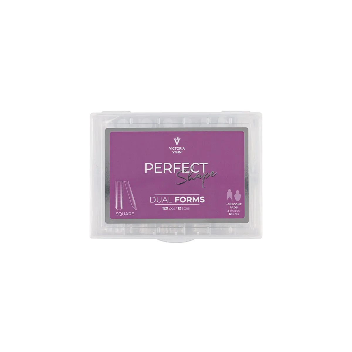 Perfect Shape Dual Forms - Square 120pcs