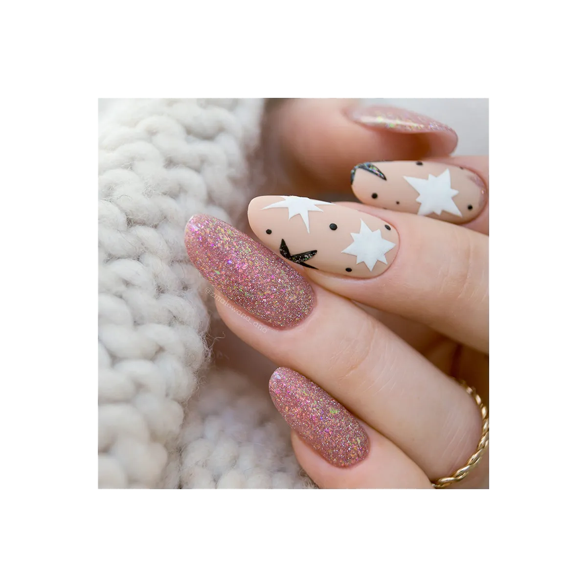 Gel Polish Premium Glitter S44 Redenciaga