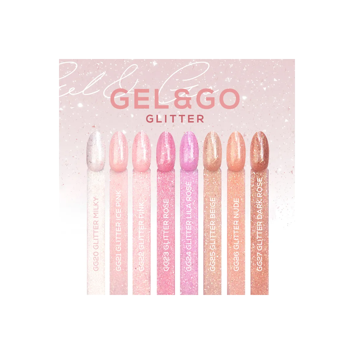 Gel&Go GG25 Glitter Beige 50ml