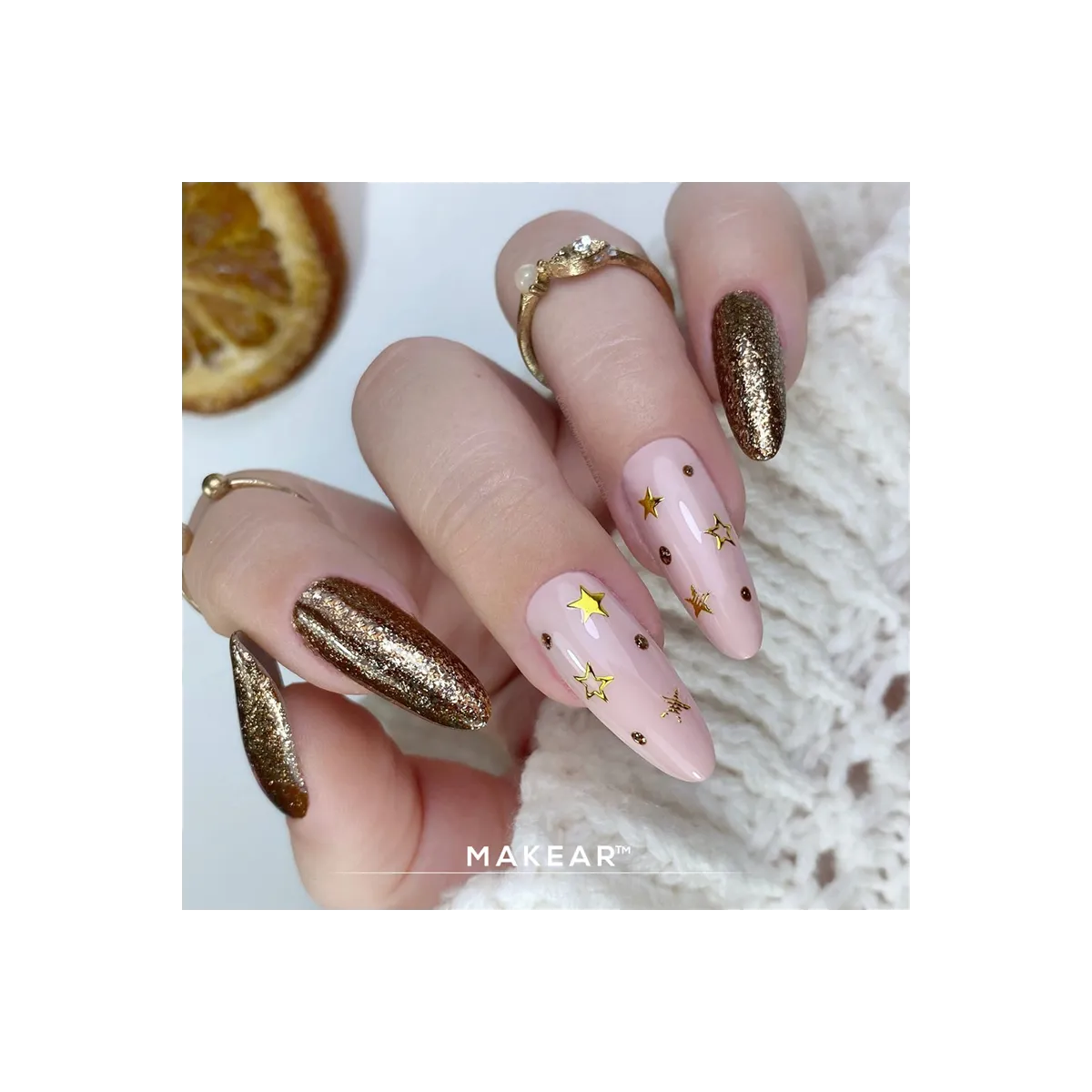 Gel Polish Premium Glitter S38 Love Me 