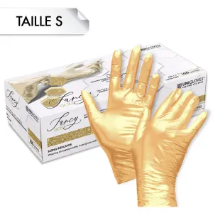 Gants Nitrile FANCY Gold S Gants Nitrile FANCY Gold S
