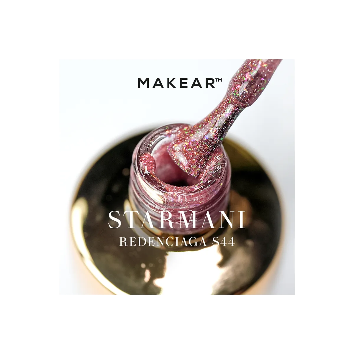 Gel Polish Premium Glitter S44 Redenciaga