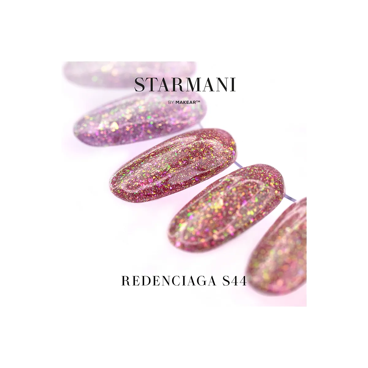 Gel Polish Premium Glitter S44 Redenciaga