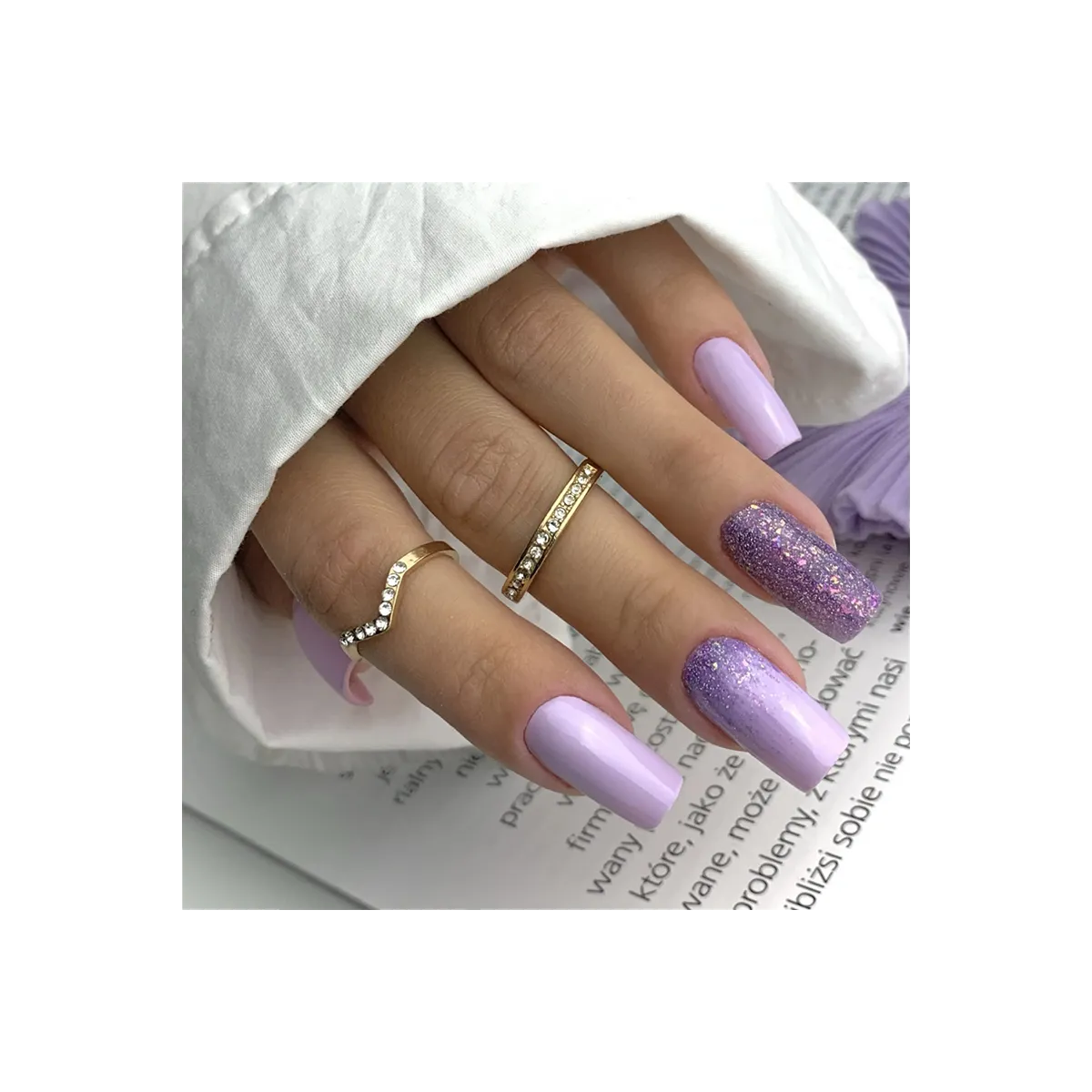 Gel Polish Premium Glitter S46 Violentino