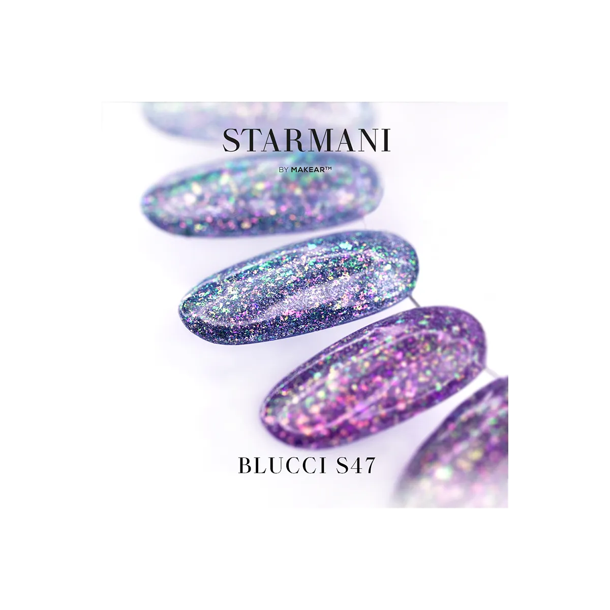 Gel Polish Premium GlitterS47 Blucci