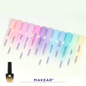 Color Rubber Base CRB02 Azzure 8ml Color Rubber Base CRB02 Azzure 8ml