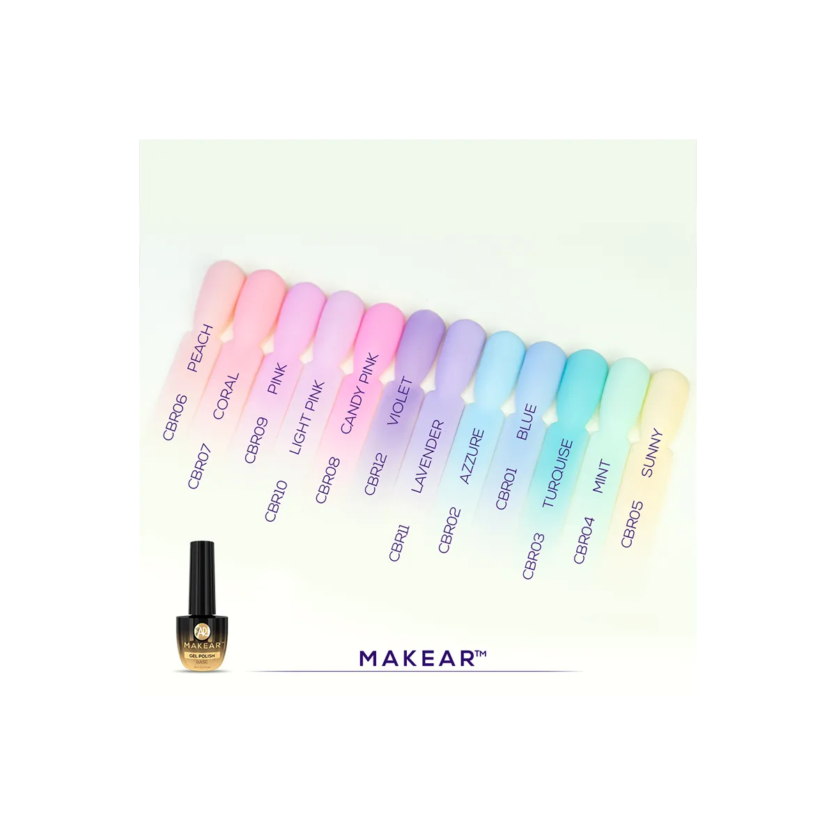 Color Rubber Base CRB12 Violet 8ml