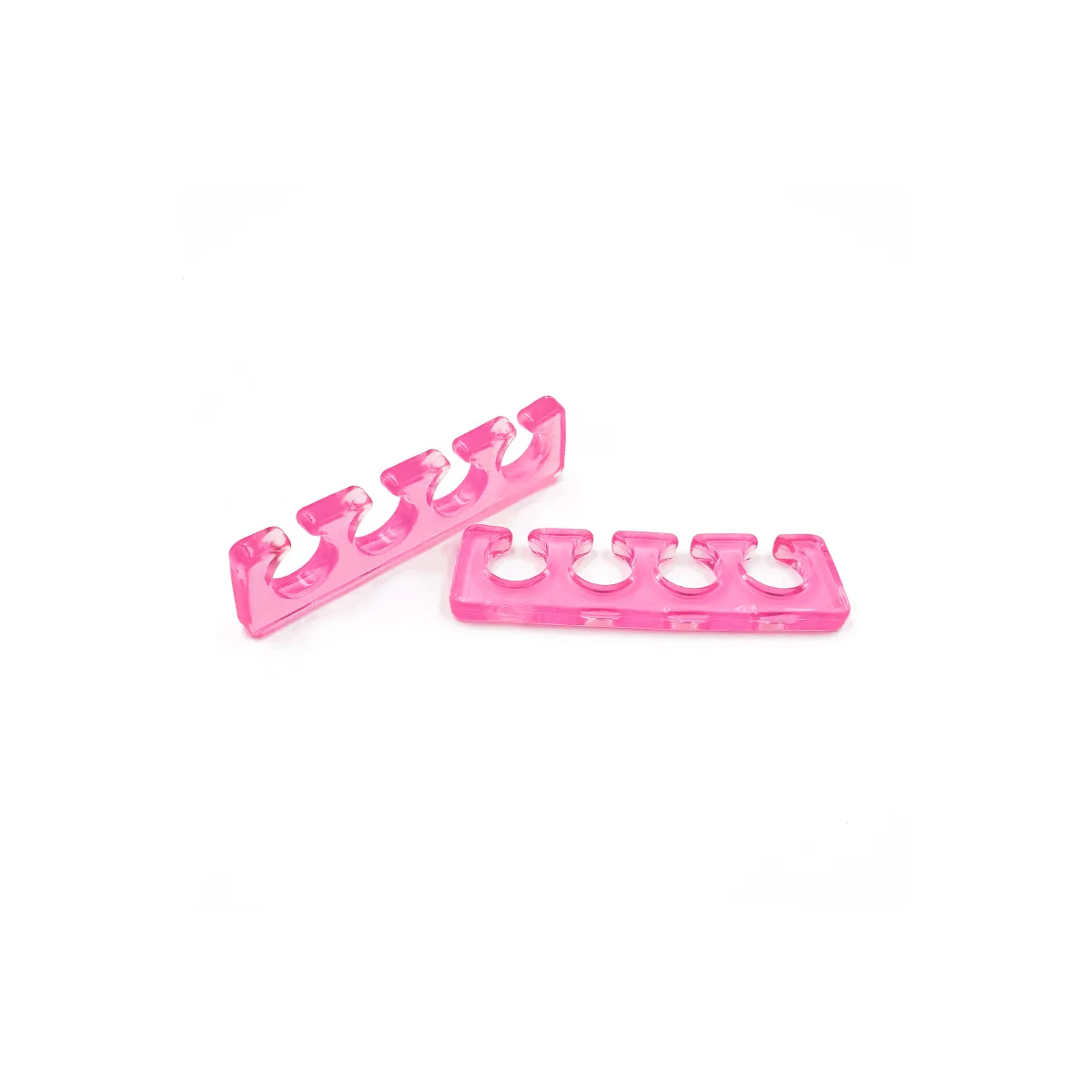 Ecarte Orteils Silicone Fuchsia (la paire)