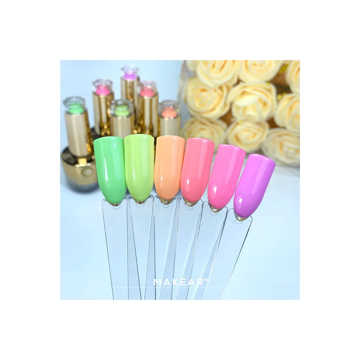 Gel Polish Glow In The Dark DG04 Beach Peach