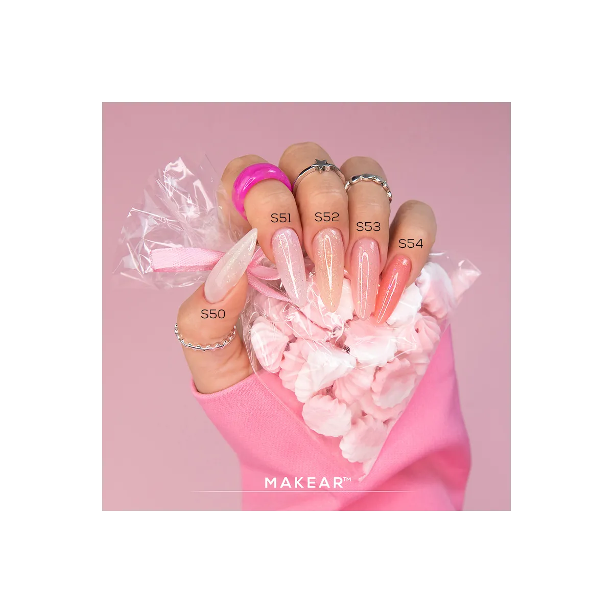 Gel Polish Premium Glitter S54Summer Jam