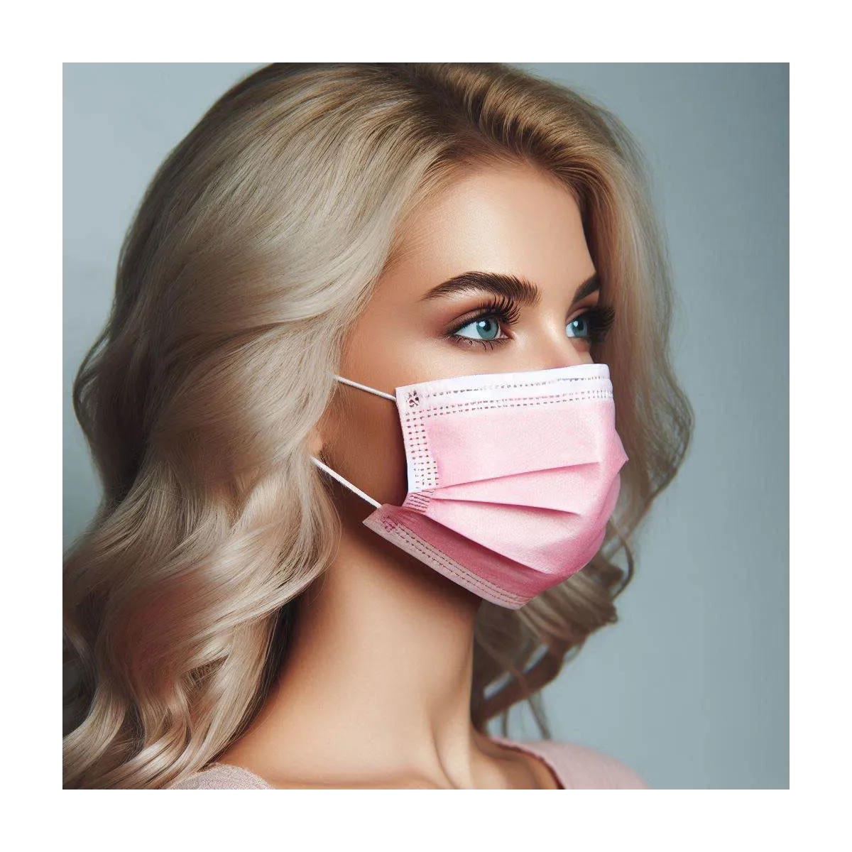 Masques Protection Pink Unigloves (x50)